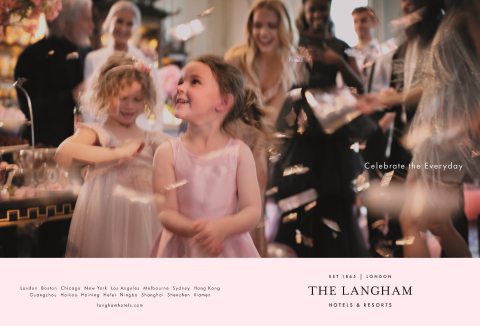 The Langham Hotels & Resorts launches New Global Brand Campaign: “Celebrate The Everyday” (Photo: Business Wire)