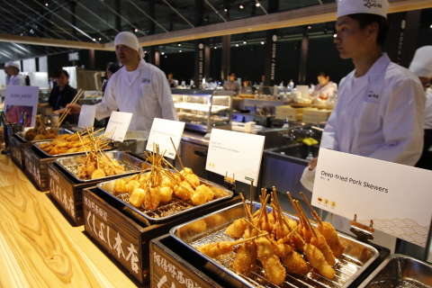 G20大阪峰会现场厨房（照片：美国商业资讯）