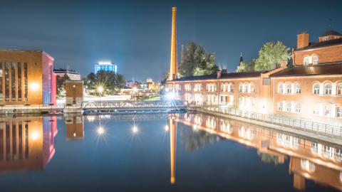 坦佩雷地區以其悠久的工業歷史而聞名，也是著名的科技中心，經常位於發展的最前線。Rapid Tampere合作加速器計畫再次證明了其為促進持續創新所做的努力。照片：Laura Vanzo。（照片：美國商業資訊）