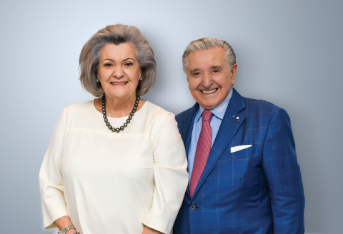 Mirella & Lino Saputo Foundation的Mirella和Lino Saputo。（照片：美國商業資訊）