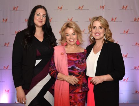 L to R: Marijana Klapcic, Manager Communications, Public Relations & Creative Marketing, MK Canada; Pat Mitchell, author Becoming a Dangerous Woman; Michelle Haurilak, Director, Public Relations, Digital & Product Marketing, MK Canada (Photo: Mary Kay Inc.)