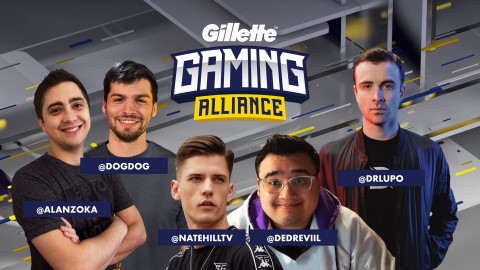 Gillette® and Twitch announce the return of the Gillette Gaming Alliance (Photo: Business Wire) 