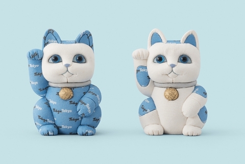 Maneki-neko招財貓(照片:美國商業資訊)