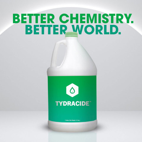 測試顯示，Tydracide™在一分鐘內對COVID-19病毒的殺滅率超過99.999%（照片：美國商業資訊） 