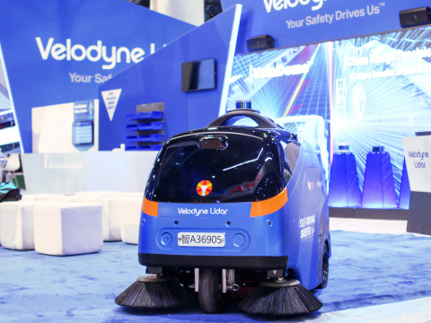 Velodyne Lidar, Inc.和智行者宣布扩大合作，并将智行者纳入Automated with Velodyne集成商生态系统，该生态系统致力于帮助企业在使用Velodyne激光雷达技术的同时发展业务。（照片：Velodyne Lidar）