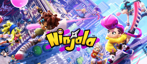 GungHo Online Entertainment將於2020年6月25日正式推出Nintendo Switch用忍者泡泡糖對戰動作遊戲Ninjala下載版，遊戲採基本遊玩免費制度。Ninjala以忍者×擊劍動作的世界為舞台，玩家可利用名為「忍者泡泡糖」的道具，暢享千變萬化的獨特動作，是一款有趣的忍者泡泡糖對戰動作遊戲。Ninjala下載版將於Nintendo eShop提供下載. 遊戲採基本遊玩免費機制。(圖片：美國商業資訊)