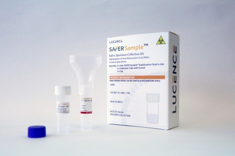 SAFER Sample唾液采样盒（照片：美国商业资讯） 