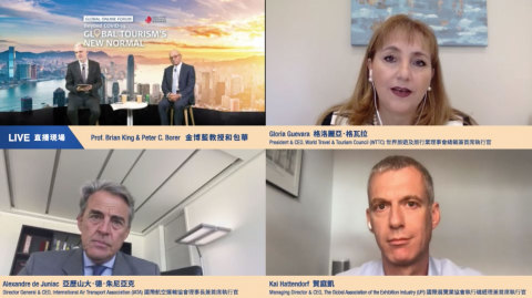 Seven internationally-respected speakers from various sectors shared business insights including the latest consumer sentiments, post-pandemic travel trends and industry protocols in the “Beyond COVID-19: Global Tourism’s New Normal” online forum. (Photo: Business Wire)
