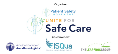 #uniteforsafecare共同舉辦機構的標誌（圖片：美國商業資訊） 