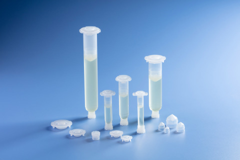 Optimum Class VI dispensing components are manufactured from USP Class VI resin, making these biocompatible components ideal for medical device manufacturing. (Photo: Business Wire)