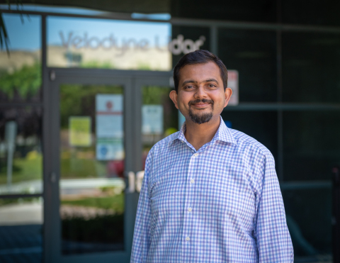 Velodyne Lidar執行長Anand Gopalan。（照片：Velodyne Lidar, Inc. ）