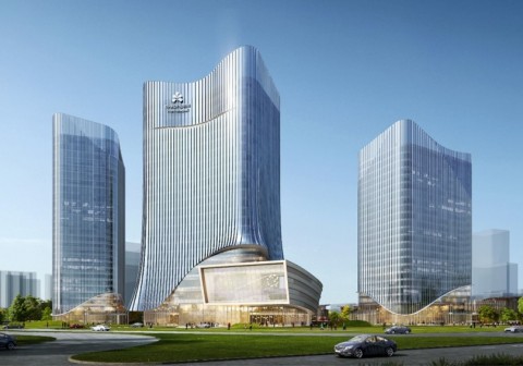 Rendition of Hotel Nikko Chengdu Yixin Lake (Graphic: Business Wire)