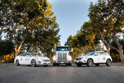 Aeva和采埃孚合作生产首款用于自动驾驶的汽车级FMCW LiDAR。（照片：美国商业资讯） 