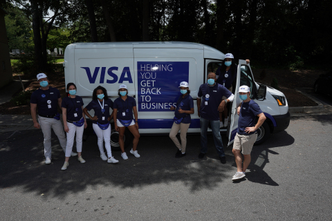 Visa Street Teams have already visited more than 185,000 small businesses in 66 U.S. cities and 15 markets. (Photo: Business Wire)