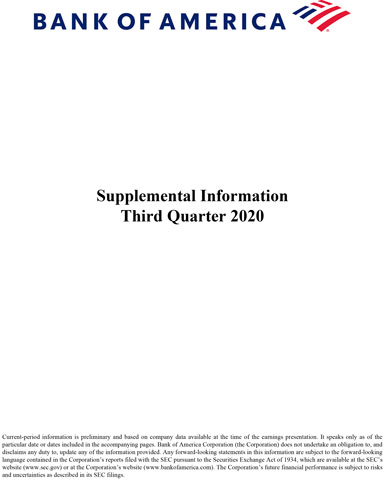 Q3 2020 Bank of America Supplemental Information