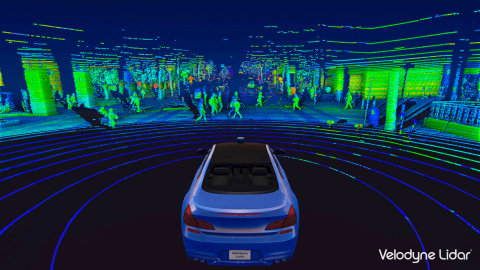 Velodyne的雷射雷達感測器可為自動駕駛車輛和智慧城市解決方案提供高解析度三維資訊，以挽救生命，改善交通運輸和促進永續性。（照片：美國商業資訊）