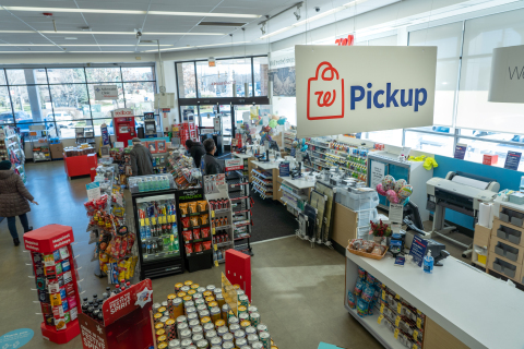 Walgreens pickup sign (Photo: Business Wire)