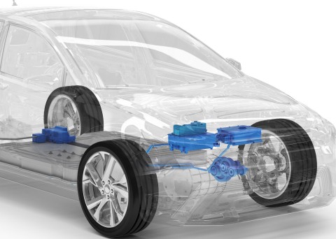 伊顿车辆集团可与客户合作开展联合开发项目，或作为电动汽车减速齿轮部件或系统的单一服务供应商。（图示：美国商业资讯） 

