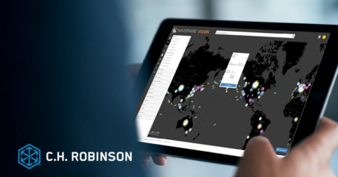 C.H. Robinson羅賓遜全球物流的Navisphere Vision平臺幫助託運人在全球追蹤、監控和應對供應鏈中斷。（照片：美國商業資訊）