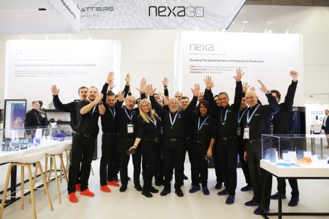 Avi Reichental and the Nexa3D team (Photo: Business Wire)
