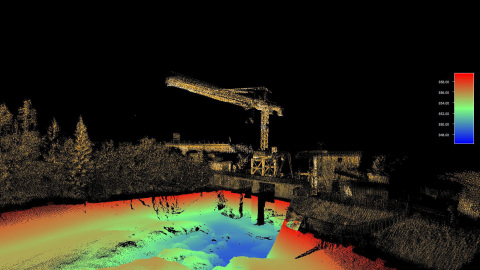 配備Velodyne Lidar Puck™感測器的Seabed雷射雷達系統可對近海、近岸和內陸水道進行水文測量。它能夠收集3D資料，為有助於保護敏感環境的永續規劃提供支援。（照片：美國商業資訊） 