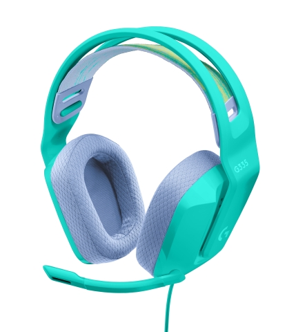 Logitech G G335 Wired Gaming Headset features a new slim, lightweight gaming headset to its Color Collection of gaming gear. (Photo: Business Wire)