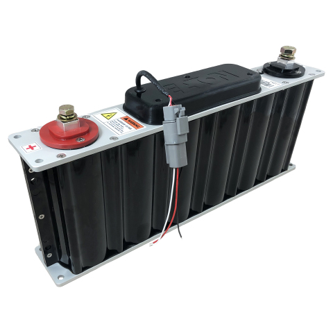 伊顿的超级电容器能够以比锂离子电池更高的速率快速充电和放电。（照片：美国商业资讯）