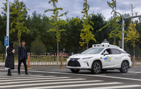 Driverless tests on public roads in Beijing (Photo: Business Wire)