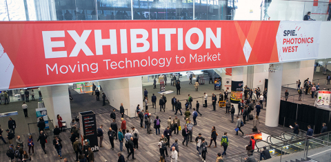 Exhibition entrance at SPIE Photonics West 2020. (Photo: Business Wire)