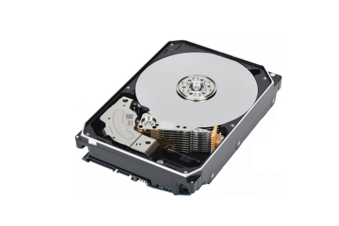 東芝：18TB NAS HDD MN09系列，一款9碟氦密封傳統磁性記錄(CMR)驅動器。（照片：美國商業資訊）