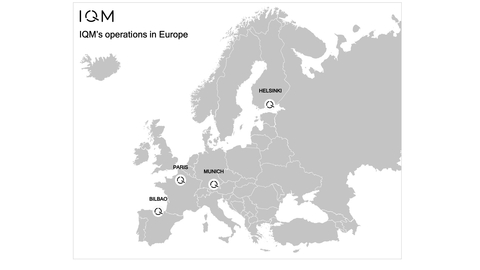 IQM在欧洲的运营部门（图示：美国商业资讯） 