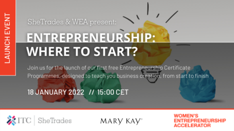 An official launch event will be held on January 18, 2022, at 15:00 CET in collaboration with Mary Kay. It will convene women entrepreneurs and women-owned businesses from the ITC SheTrades network around the world. (Photo: Mary Kay Inc.)