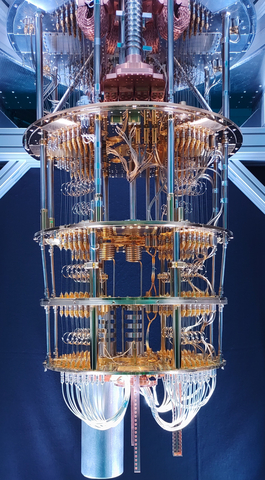 IQM Quantum Computer （图示：美国商业资讯） 

