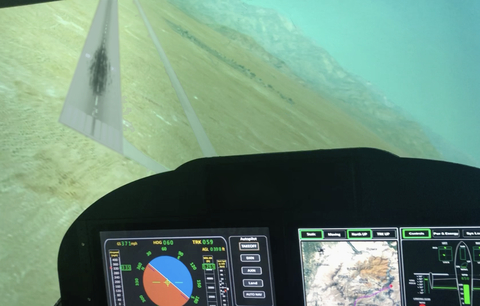 在模拟飞行中开发出先进飞行控制方法（照片：美国商业资讯） 