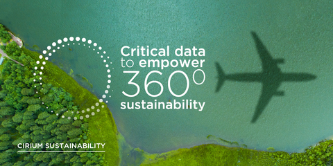 Cirium moves towards becoming the standard for airline CO2 emissions reporting. (Graphic: Business Wire)