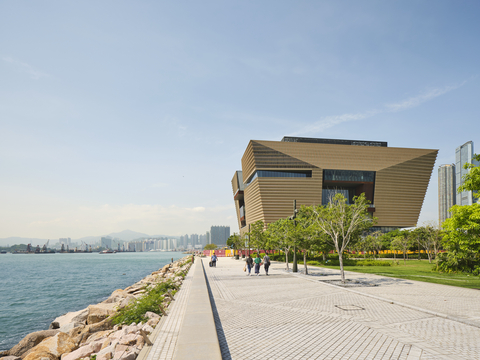 The exterior of Hong Kong Palace Museum. Photo credit: © Hong Kong Palace Museum