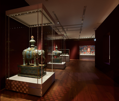 Gallery in Hong Kong Palace Museum. Photo credit: © Hong Kong Palace Museum