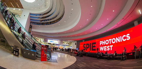 在舊金山莫斯康展覽中心舉行的SPIE西部光電展。（照片：美國商業資訊）