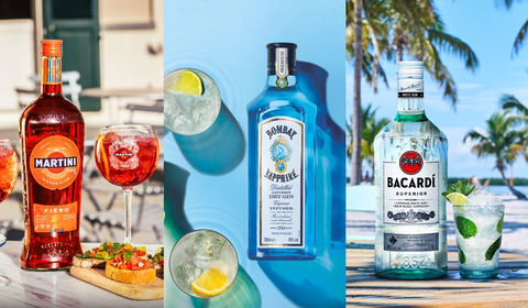 Removal of plastic pourers from bottles in the Bacardi portfolio will cut approximately 140 tons of plastic used annually (Photo: Business Wire)