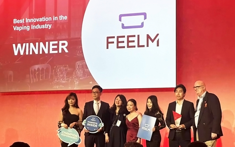 FEELM荣获UKVIA最佳创新奖。（照片：美国商业资讯）