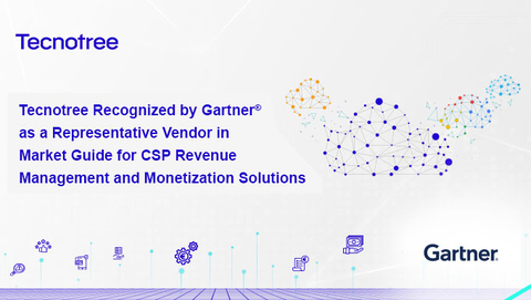 Tecnotree榮獲Gartner《CSP收入管理和變現解決方案市場指南》「代表性廠商」稱號（照片：美國商業資訊）
