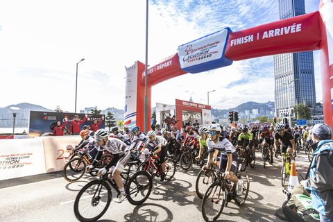 The city centre of Hong Kong transforms into an arena for professional athletes to compete for championships. (Photo credit: Hong Kong Tourism Board)