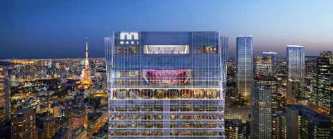 交互式交流设施TOKYO NODE（图片）（注：使用此图时请务必注明版权为“ⒸDBOX for Mori Building Co., Ltd.”）。（图示：美国商业资讯）