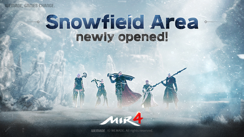 MIR4 New Battlefield ‘Snowfield Area’ opened (Graphic: Wemade)