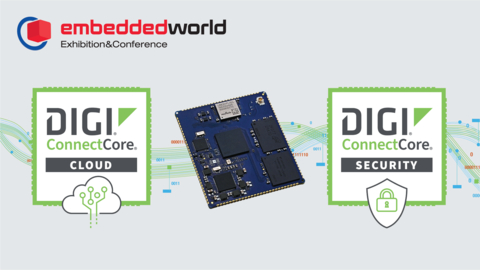 Digi ConnectCore 93模块上系统亮相2023年嵌入式世界大会（图示：美国商业资讯）