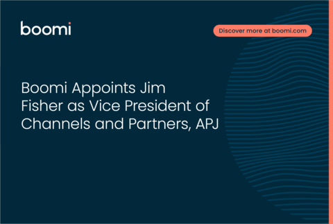 Boomi任命Jim Fisher为亚太及日本区渠道与合作伙伴副总裁（图示：美国商业资讯） 