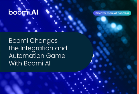 Boomi憑藉Boomi AI改變整合和自動化的遊戲規則（圖片：美國商業資訊） 