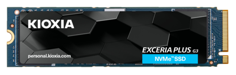 Kioxia的EXCERIA PLUS G3 系列消費級SSD提供PCIe® 4.0效能（照片：美國商業資訊）