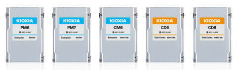 KIOXIA固態硬碟完成與Microchip的Adaptec®主機匯流排和SmartRAID適配器的相容性和互通性測試（照片：美國商業資訊） 
