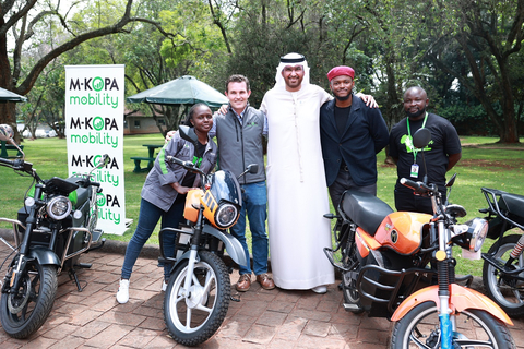 COP28 UAE President-Designate visits award-winning Kenyan fintech leader M-KOPA on the sidelines of Africa Energy Forum (Photo: AETOSWire)